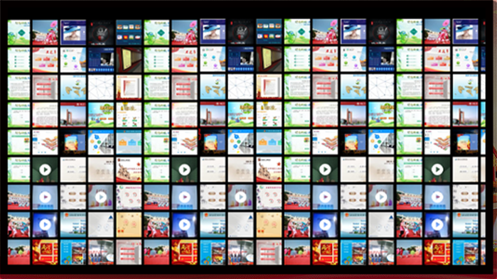 电子签到大屏展示墙-多点触控互动软件