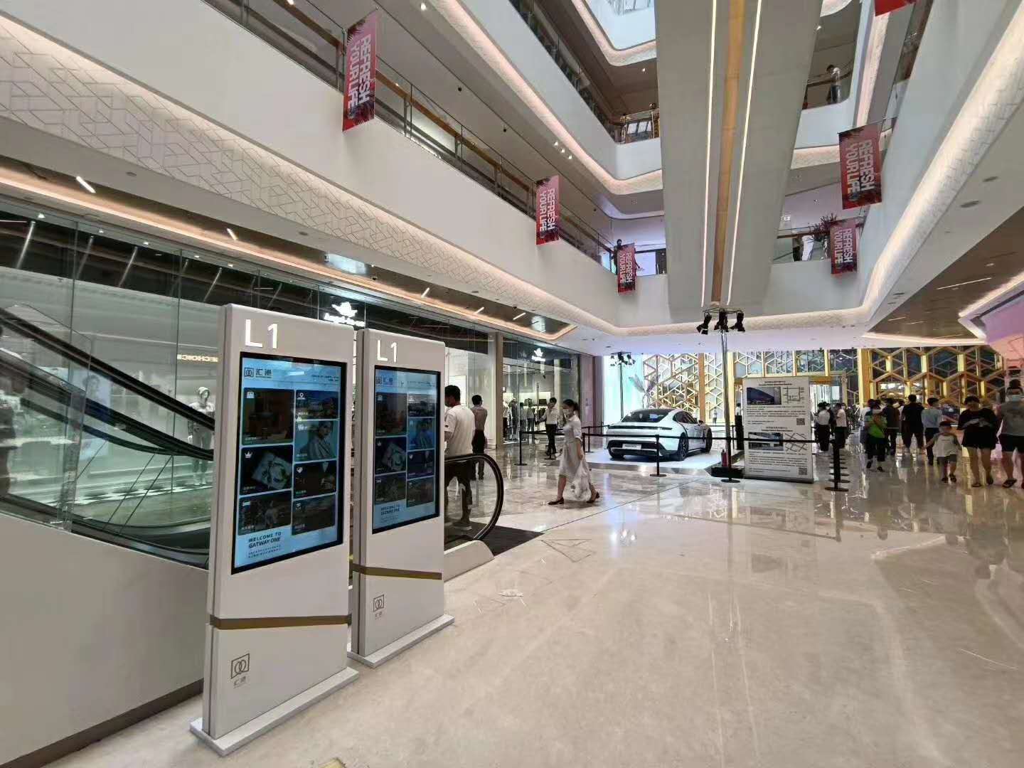 商场商业导视系统|路线导航|3D路径导视系统