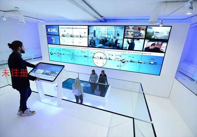 展览馆飞屏展示互动系统