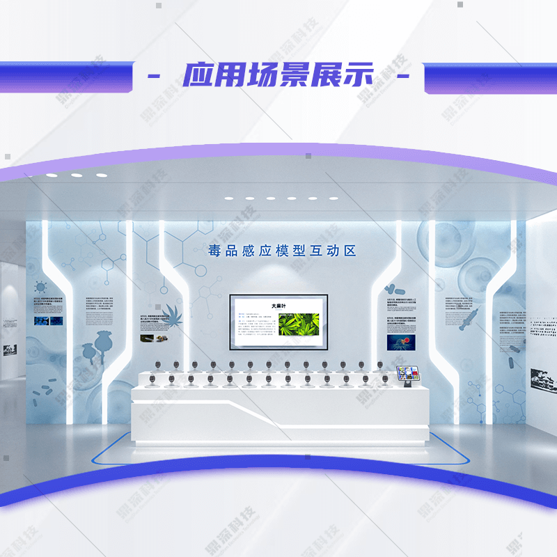 禁毒模型感应交互系统