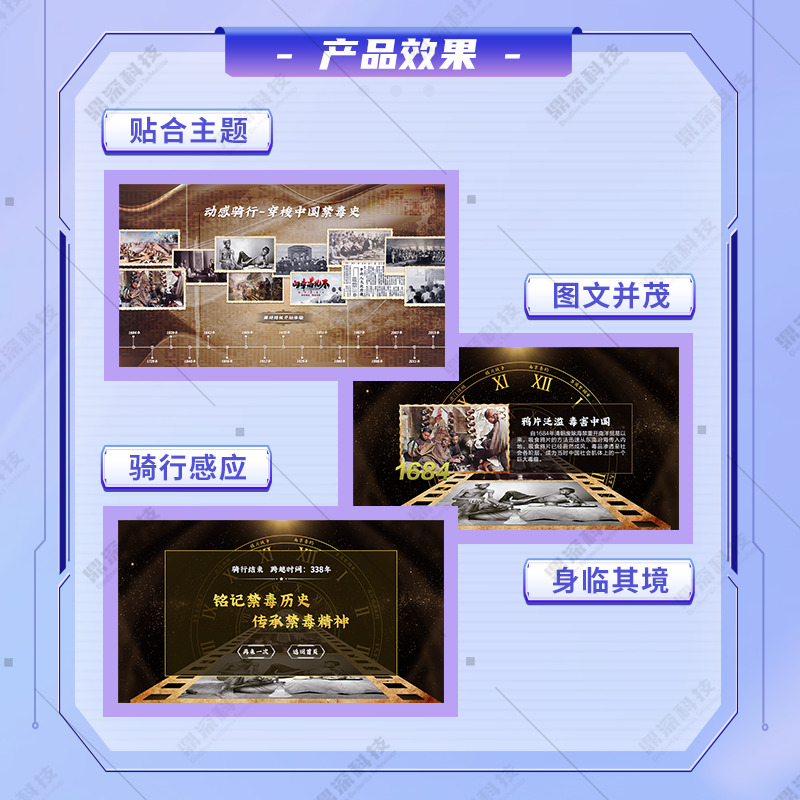 禁毒虚拟骑行体验系统