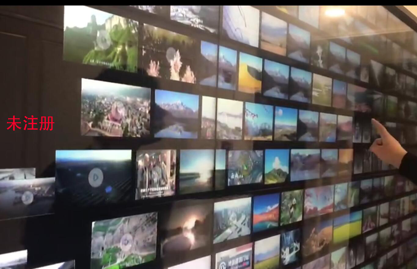 大屏数字照片墙互动系统