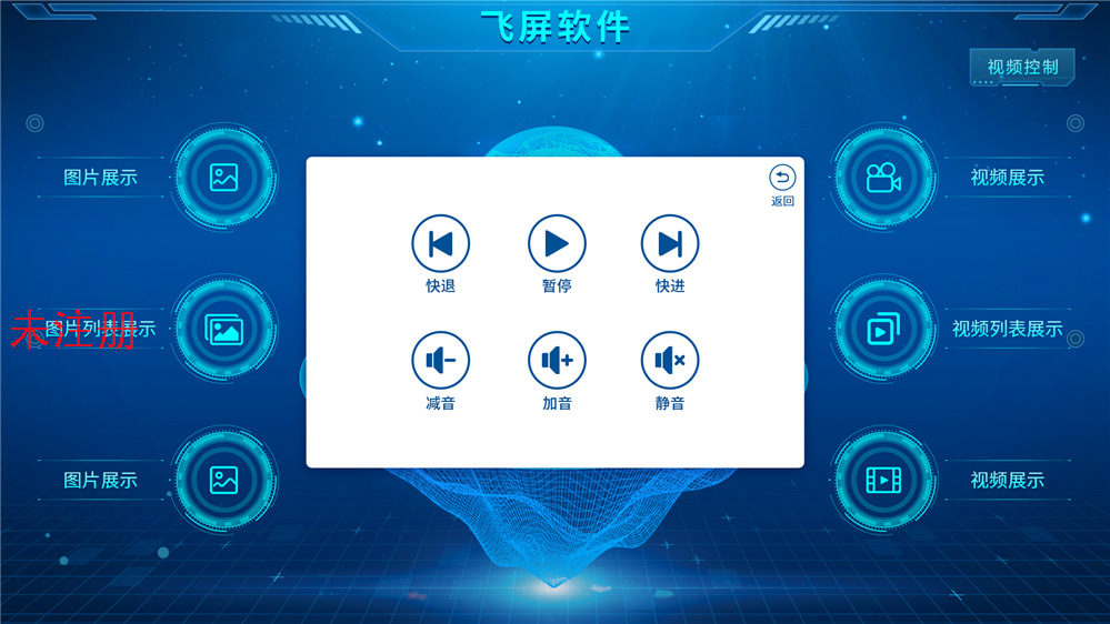 展厅甩屏多媒体展示系统