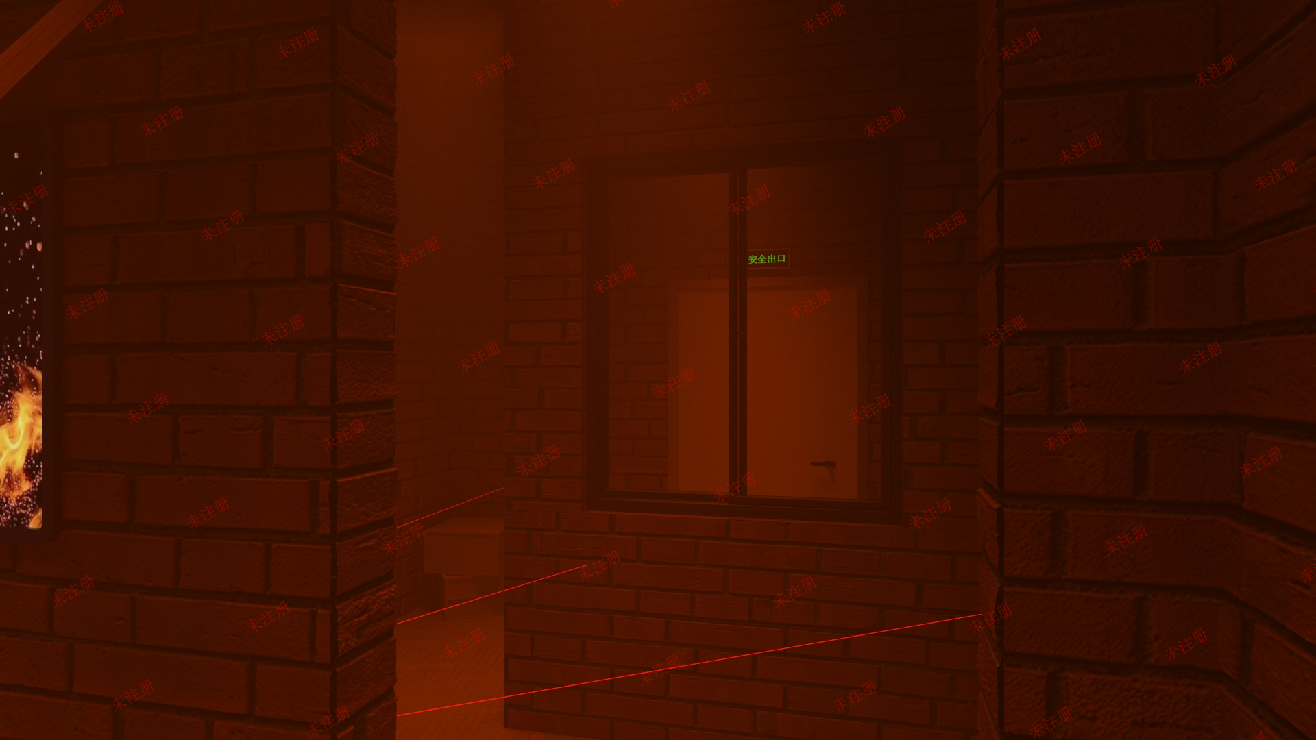 模拟消防安全逃生通道