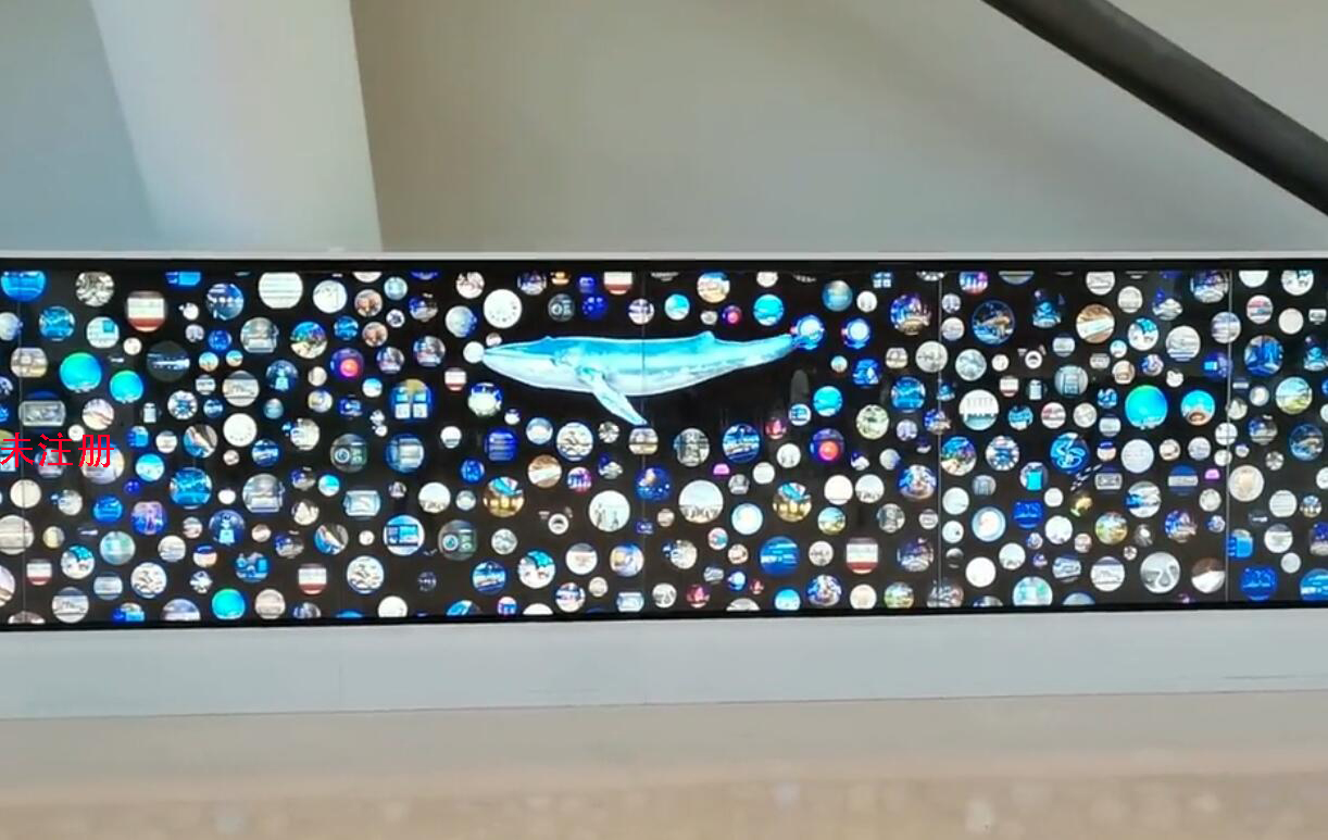 大屏LED互动墙软件