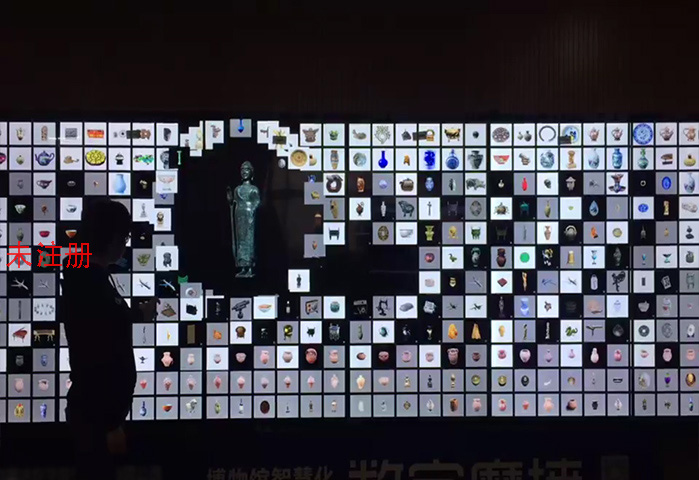 互动触摸数字展示魔墙