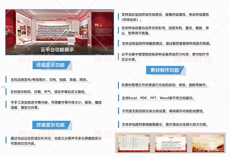 云平台发布展示系统