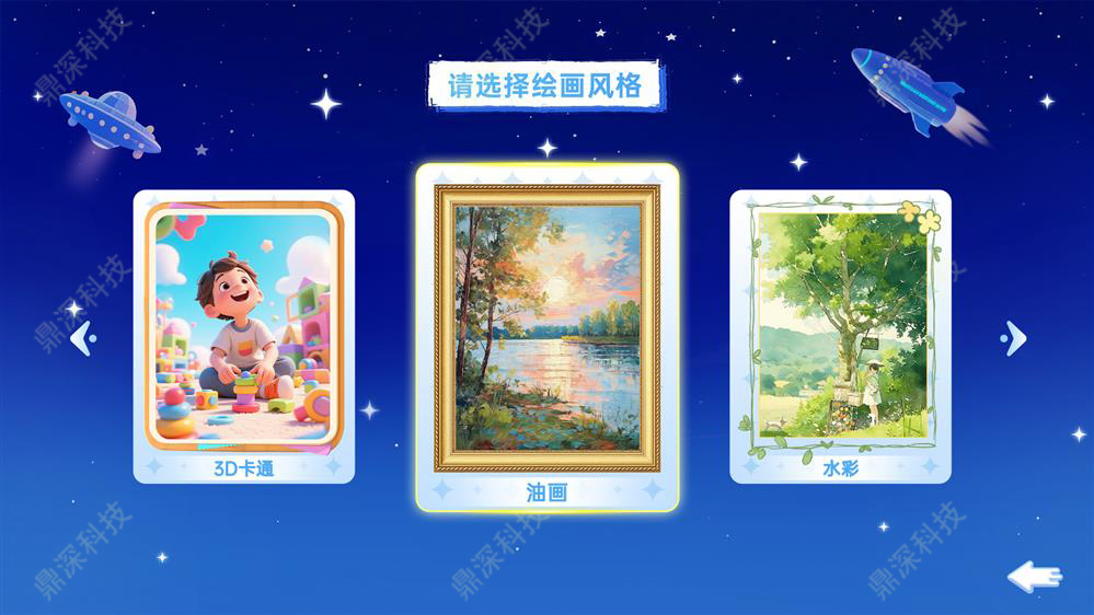 AI绘画交互体验系统