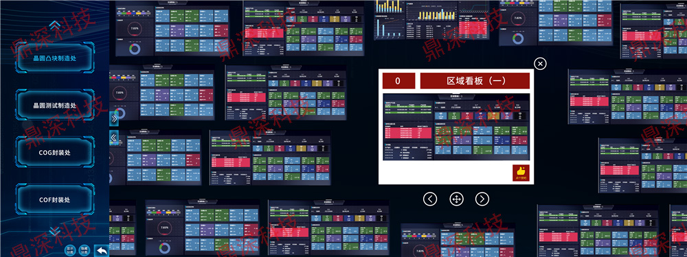 大屏图片数字墙
