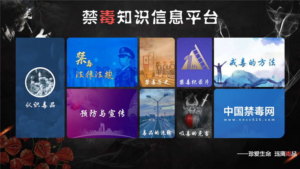 触摸屏禁毒教育系统 禁毒知识信息平台 禁毒展厅