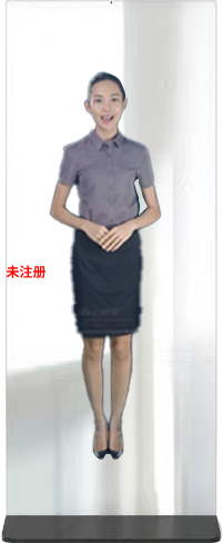 全息虚拟迎宾系统 虚拟讲解员系统 镜面虚拟支持