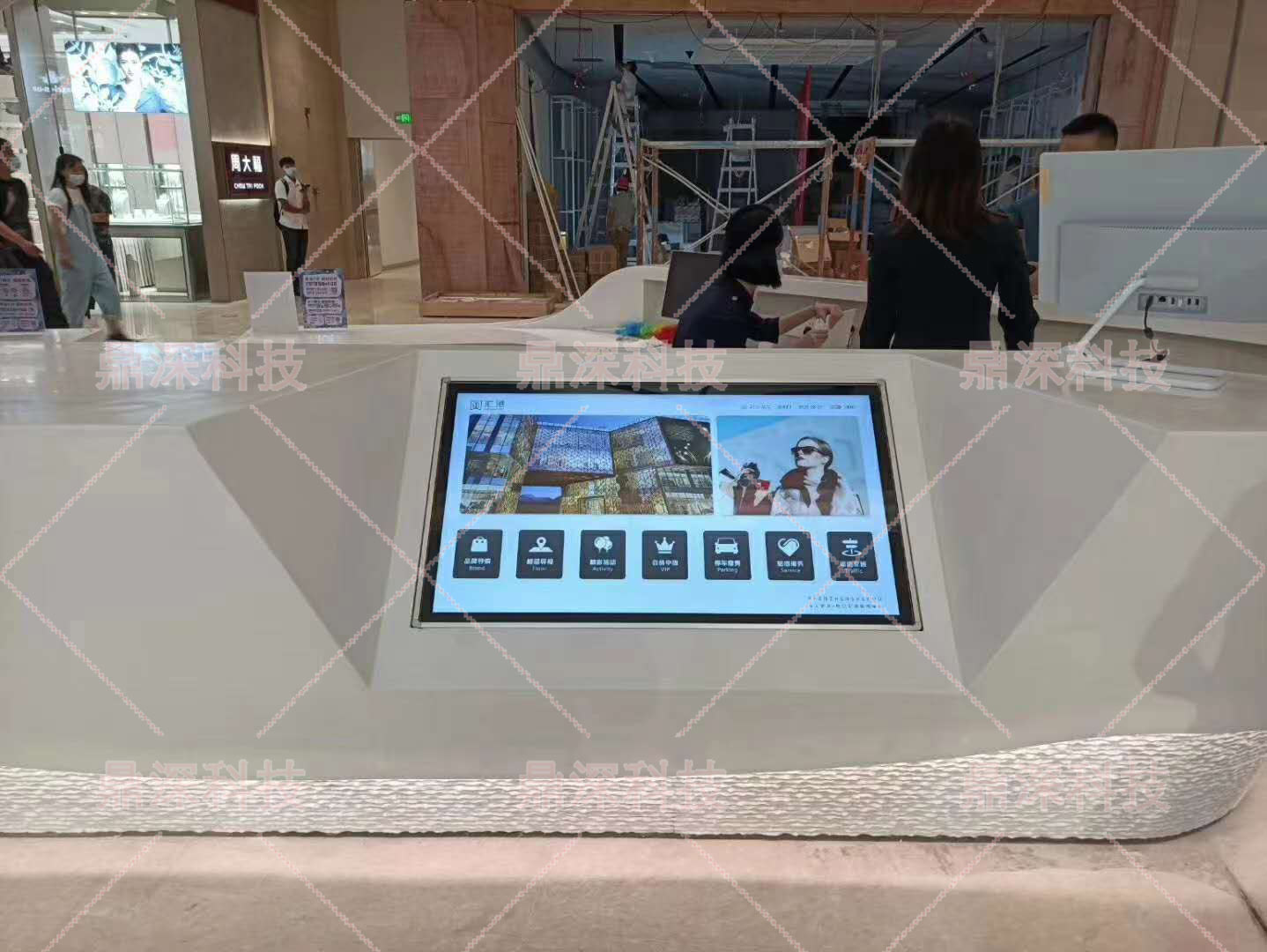 3D室内定位导航系统-商场导航互动系统-室内导航