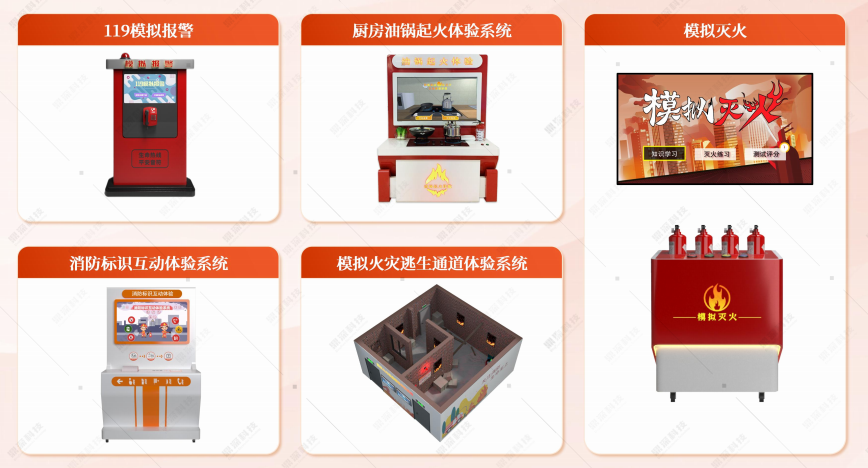 消防科普教育体验馆 消防展厅解决方案
