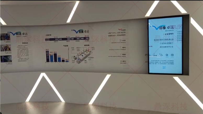 LED滑轨屏互动系统-智能滑轨屏展示系统-展厅互动